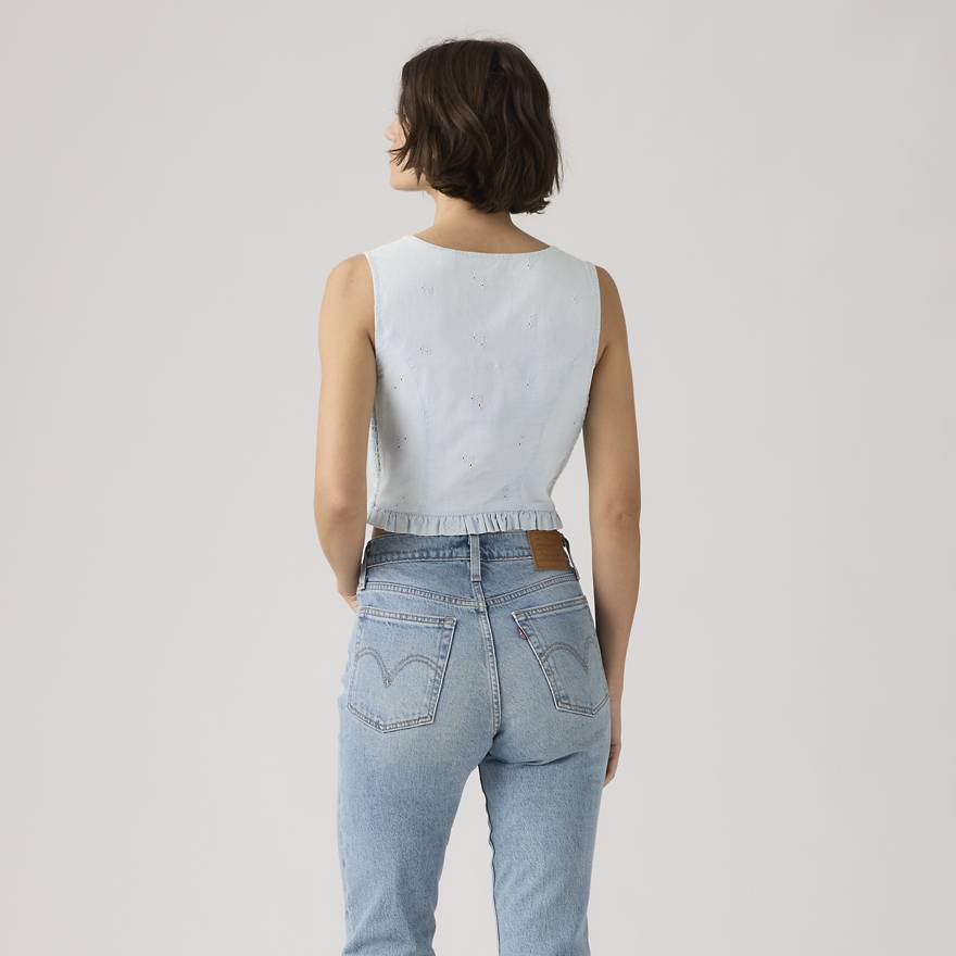 Women's Teagan Sleeveless Blouse — gallery image
